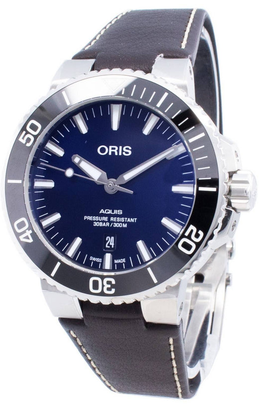 Oris Aquis Date 01-733-7730-4135-07-5-24-10EB Automatic 300M Men's Watch