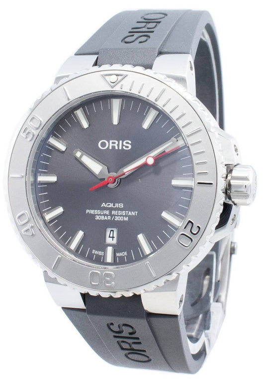 Oris Aquis Date 01-733-7730-4153-07-4-24-63EB Automatic 300M Men's Watch