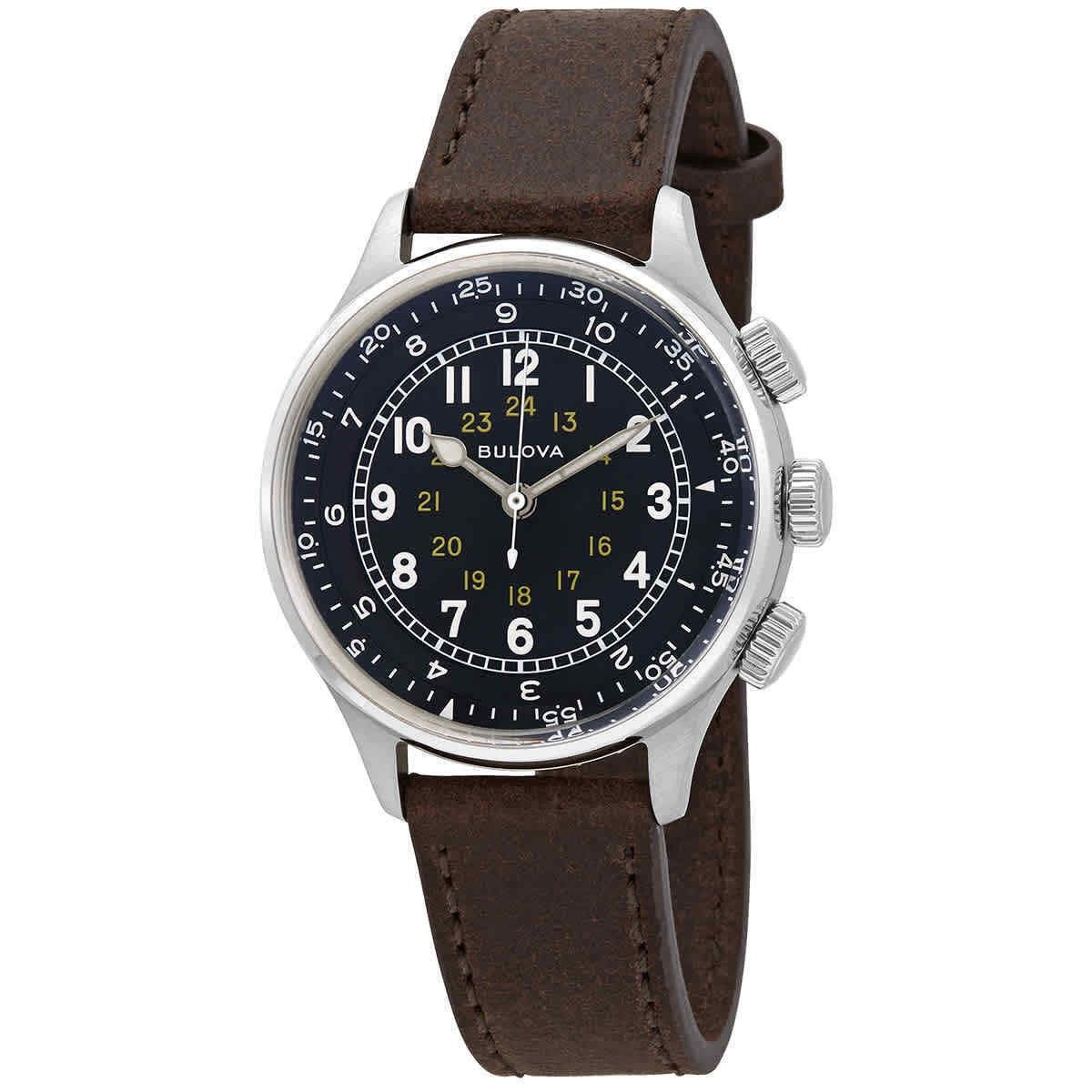 Bulova A-15 Pilot Automatic 96A245 Men's Watch