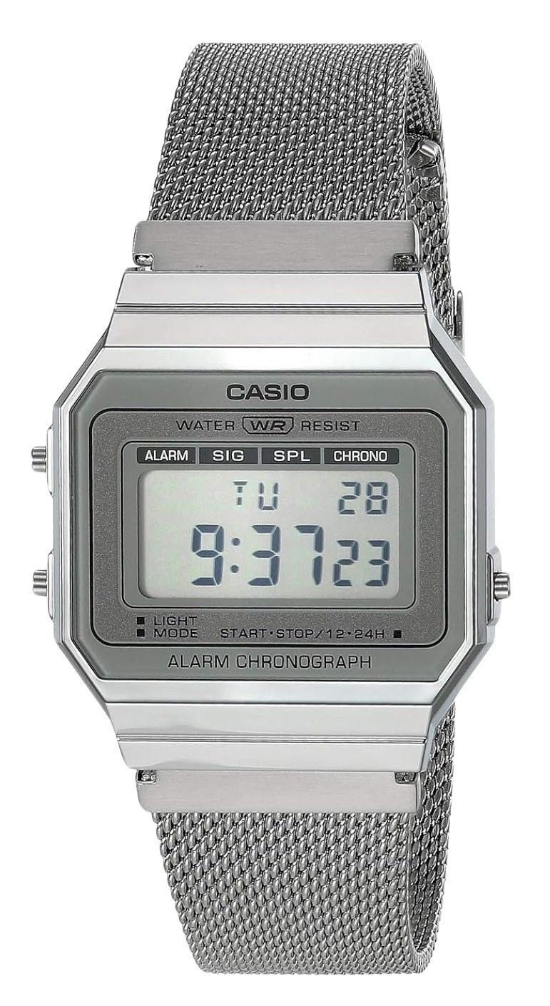 Casio Youth Vintage Daily Alarm Quartz A-700WM-7A A700WM-7A 100M Women's Watch