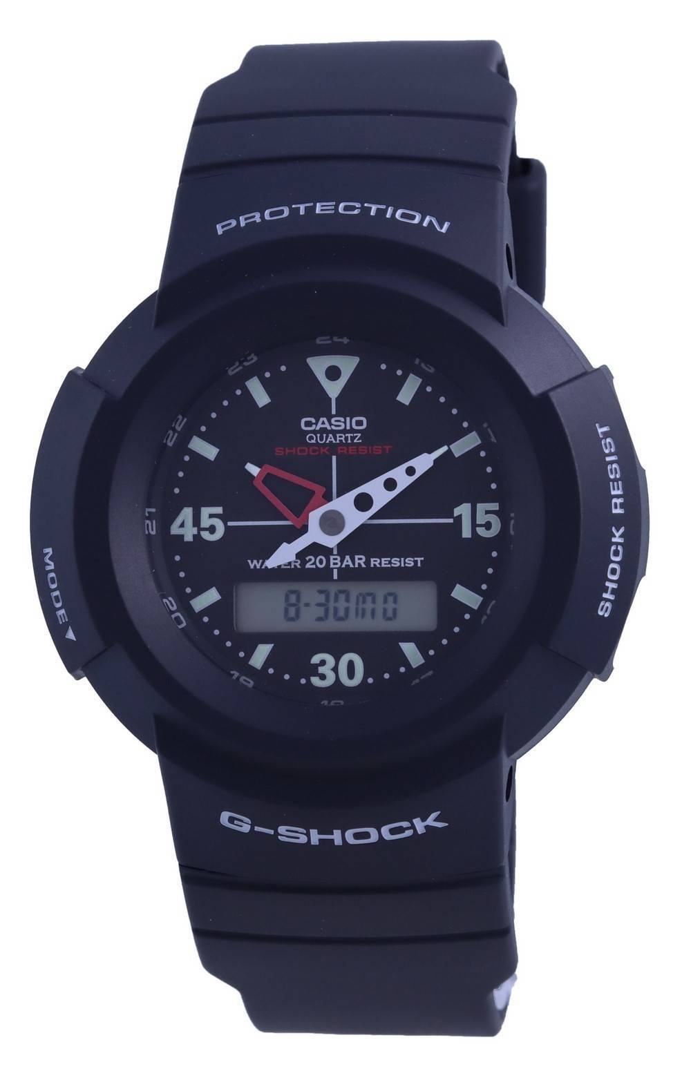 Casio G-Shock Analog Digital Quartz AW-500E-1E AW500E-1 200M Men's Watch