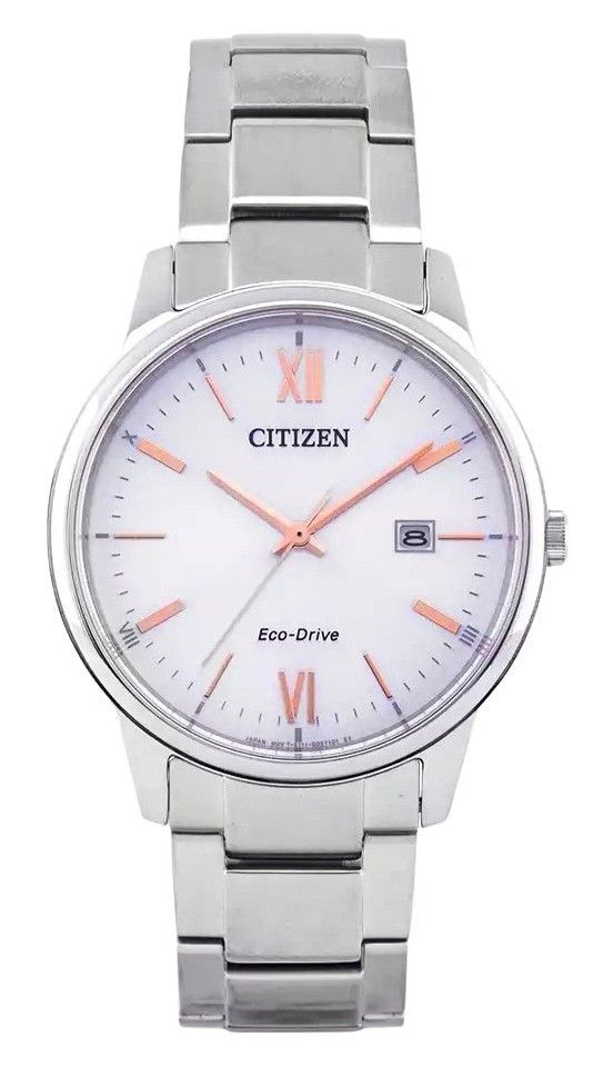 Citizen Eco-Drive Stainless Steel Silver Dial BM6978-77A Unisex Watch