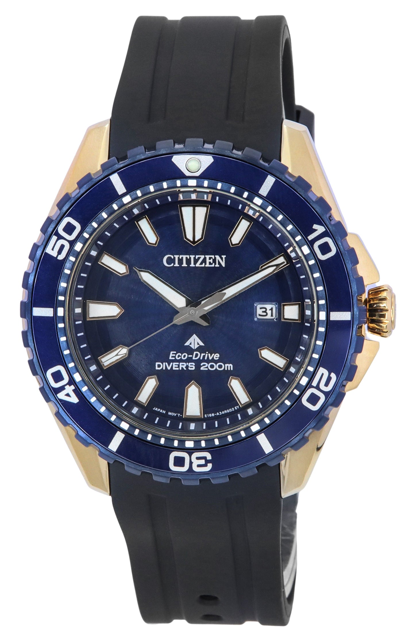 Citizen Promaster Marine Blue Dial Eco-Drive Diver's BN0196-01L 200M Men's Watch