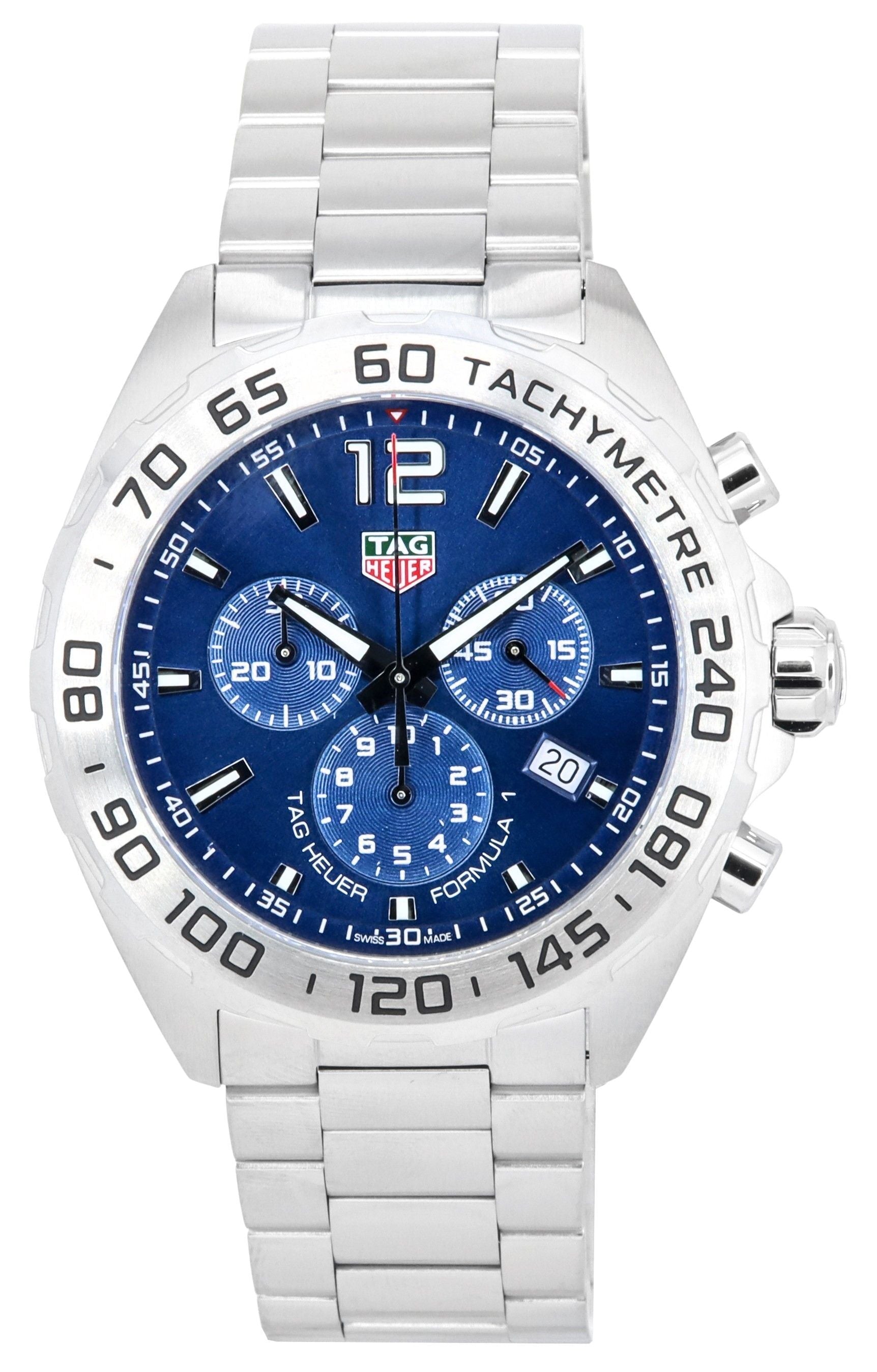 Tag Heuer Formula 1 Chronograph Sunray Blue Dial Quartz CAZ101K.BA0842 200M Men's Watch