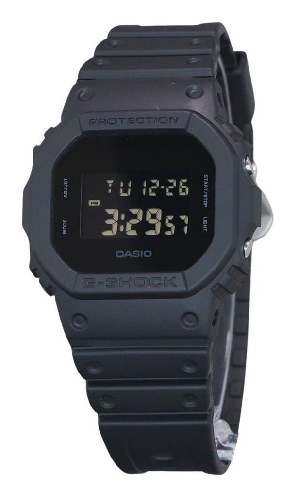 Casio G-Shock Digital Resin Strap Quartz DW-5600UBB-1 200M Men's Watch