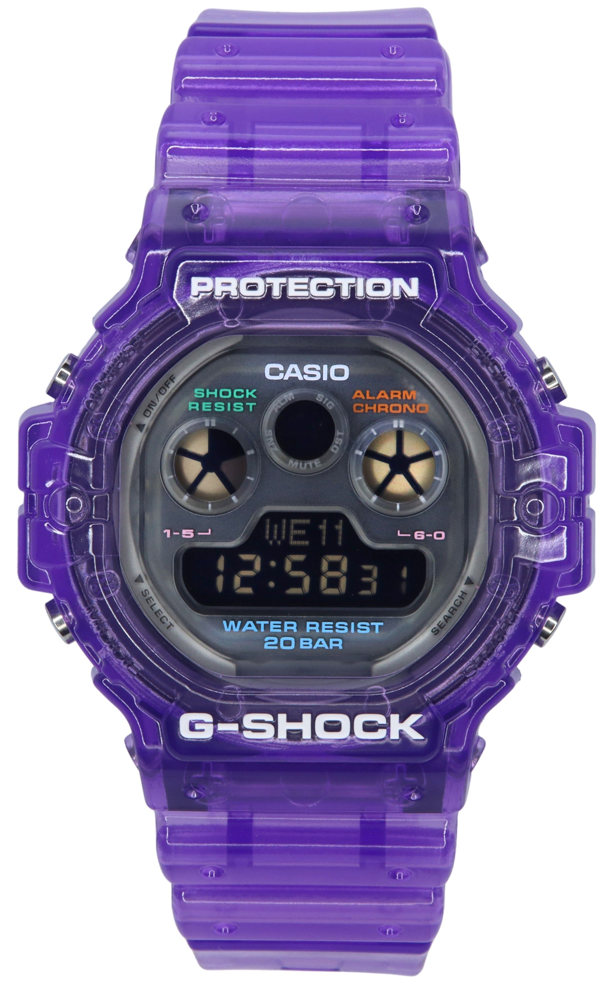 Casio G-Shock Digital Joy Topia Series Purple Quartz DW-5900JT-6 200M Men's Watch