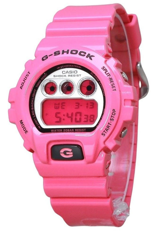 Casio G-Shock Digital Pink Bio Based Resin Quartz DW-6900RCS-4 200M Men's Watch