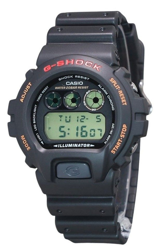 Casio G-Shock Digital Resin Strap Quartz DW-6900UB-9 200M Men's Watch