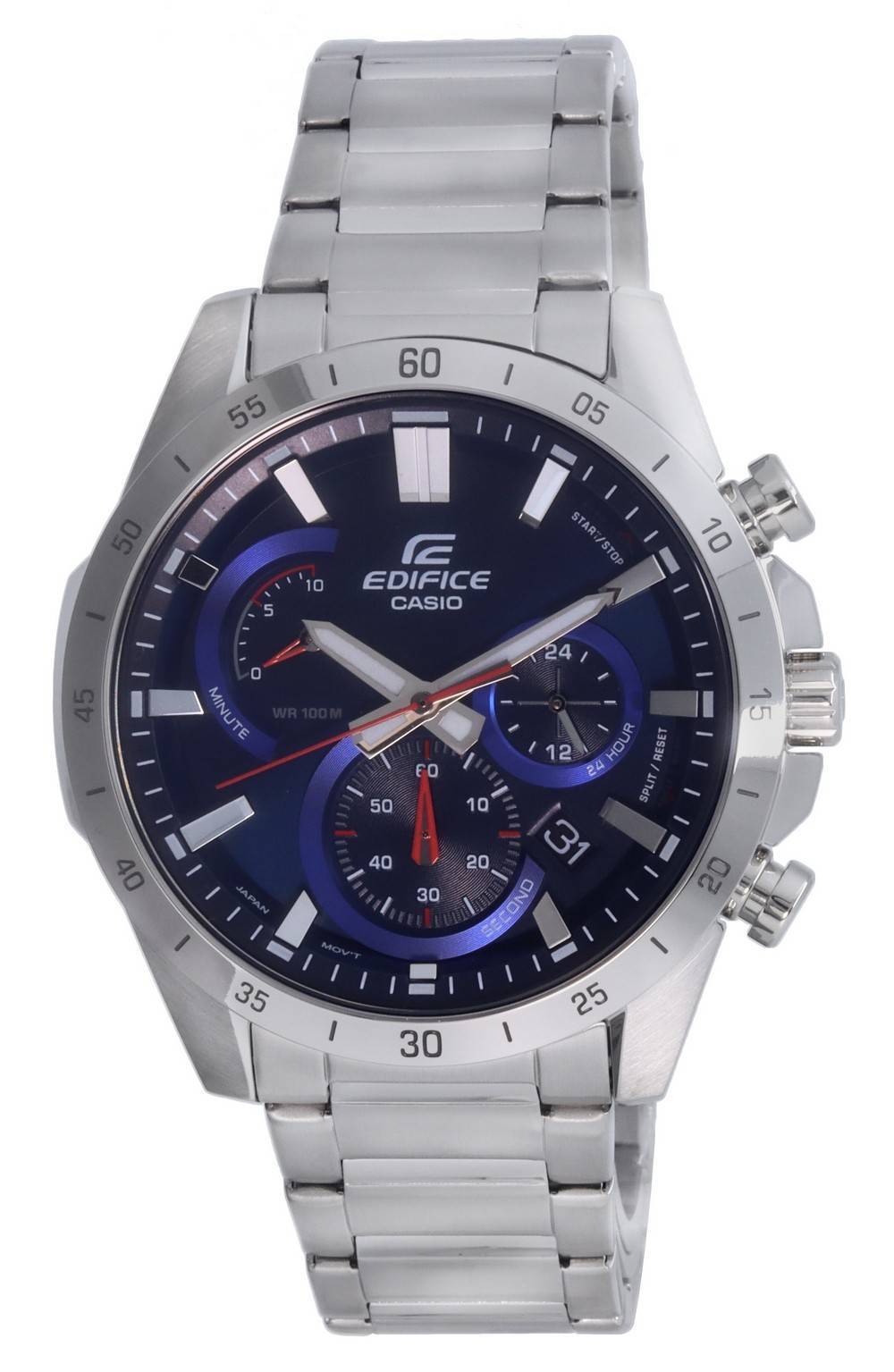 Casio Edifice Standard Chronograph Analog Quartz EFR-573D-2A EFR573D-2 100M Men's Watch