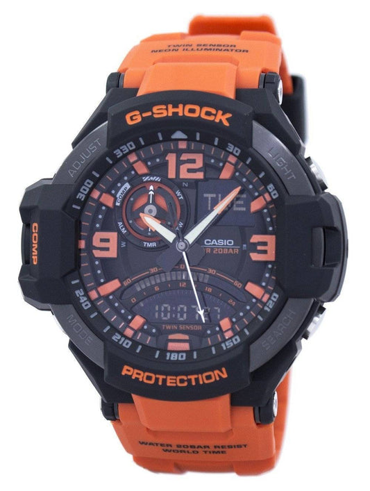 Casio G-Shock Gravitymaster Neon Illuminator Analog-Digital GA-1000-4A Men's Watch
