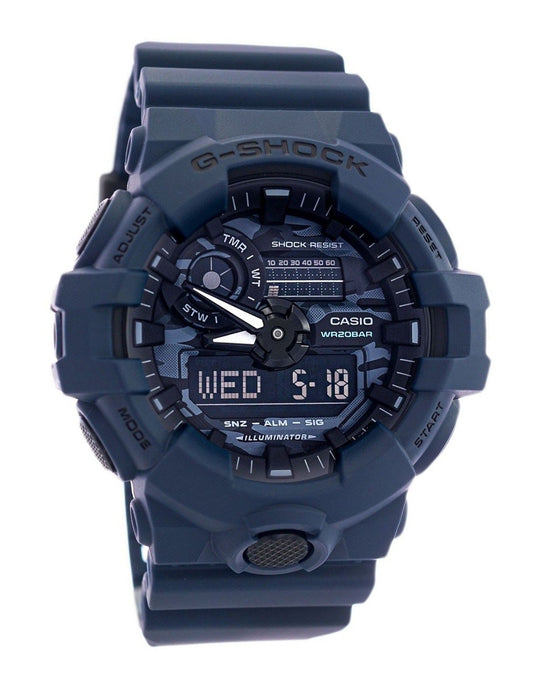 Casio G-Shock Analog Digital Camouflage Dial Quartz GA-700CA-2A GA700CA-2 200M Men's Watch