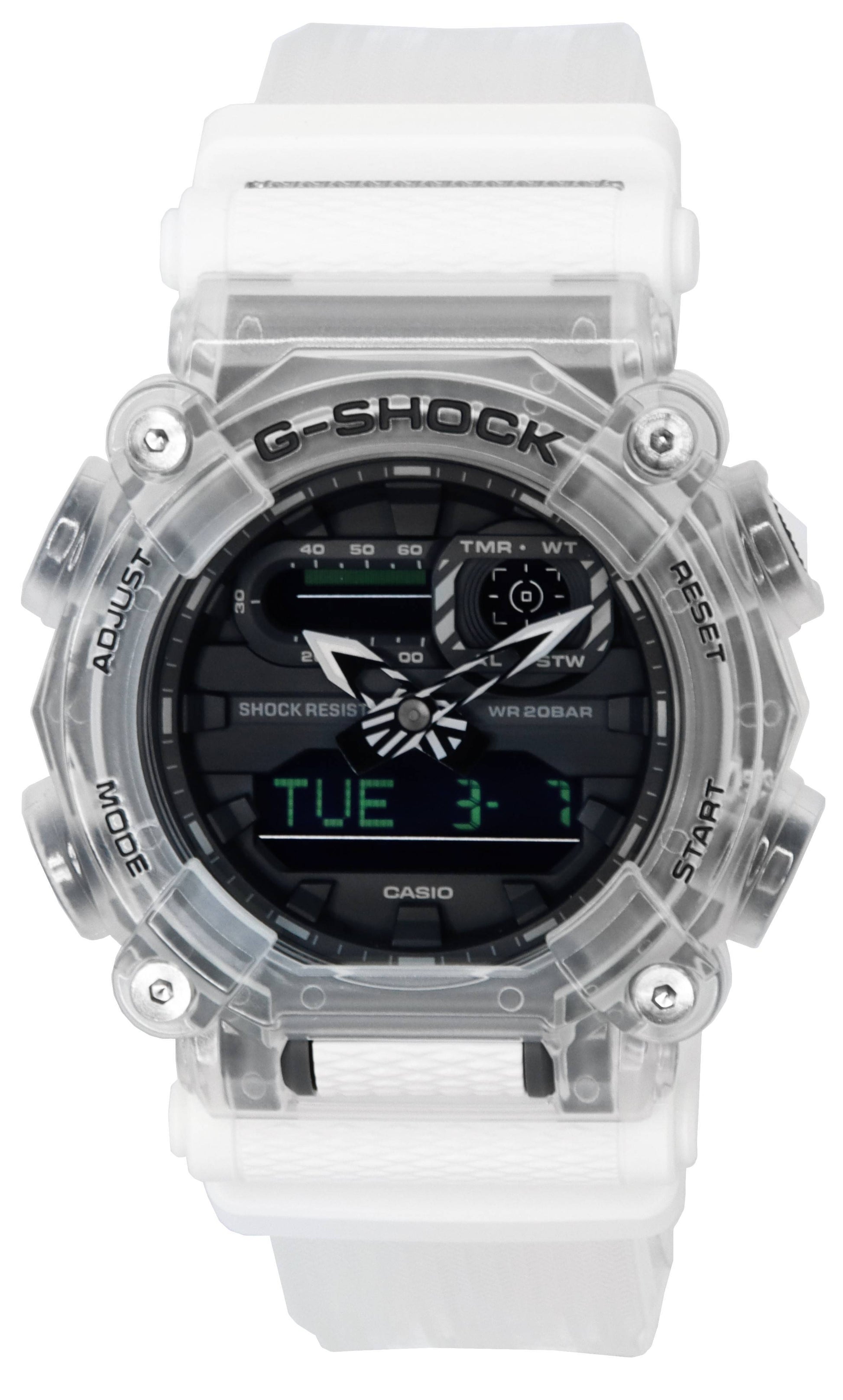 Casio G-Shock Sound Wave Serie Analog Digital Quartz GA-900SKL-7A GA900SKL-7 200M Men's Watch