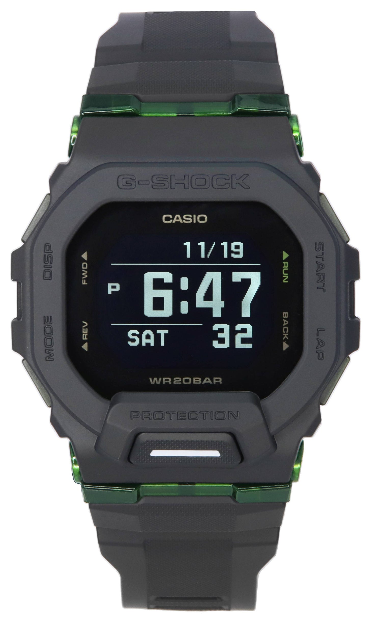 Casio G-Shock G-Squad Mobile link Digital Quartz GBD-200UU-1 GBD200UU-1 200M Men's Watch