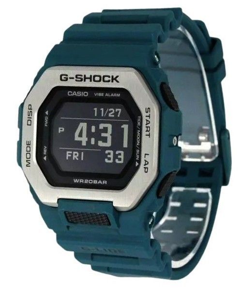 Casio G-Shock G-Lide World Time Quartz GBX-100-2 GBX100-2 200M Men's Watch