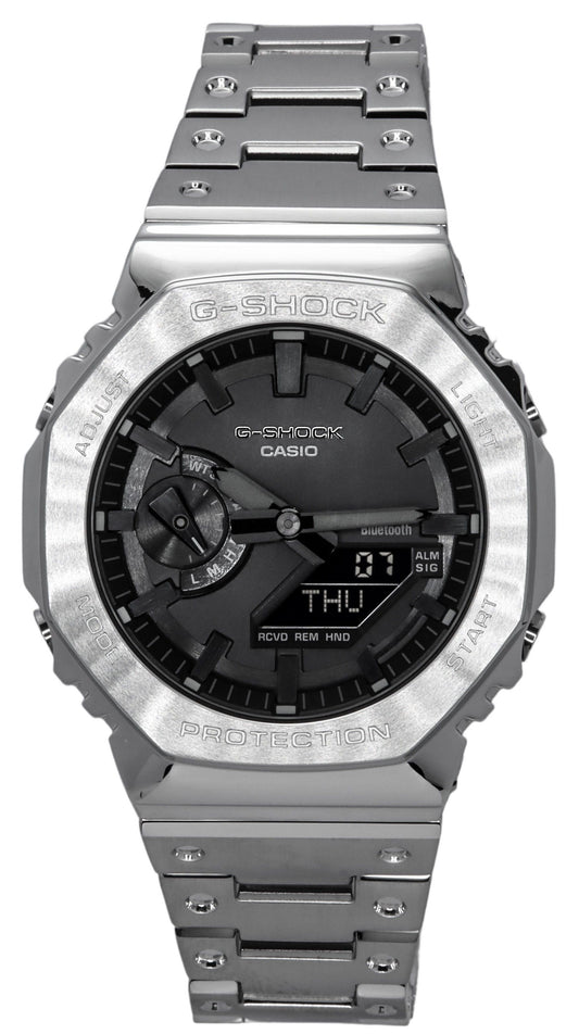 Casio G-Shock Analog Digital Full Metal Black Dial Solar GM-B2100D-1A 200M Men's Watch