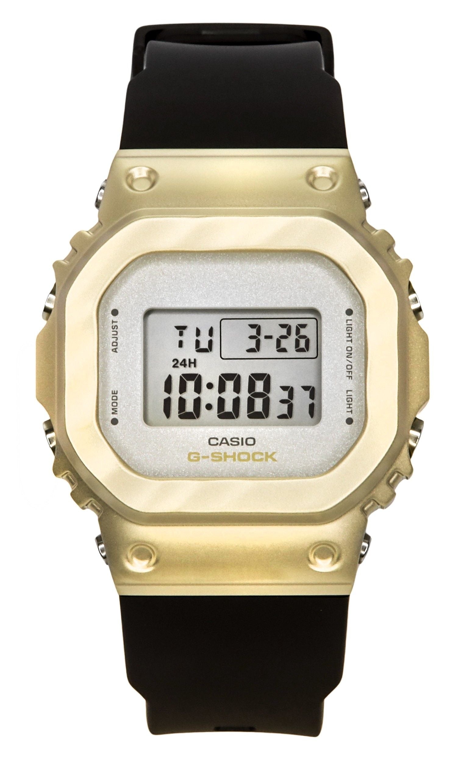 Casio G-Shock Digital Resin Strap Quartz GM-S5600BC-1 200M Women's Watch