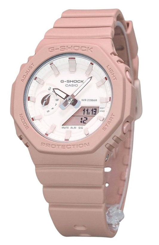 Casio G-Shock Nature's Colour Series Analog Digital Bio Based Resin Pink Dial Quartz GMA-S2100NC-4A2 200M Women's Watch