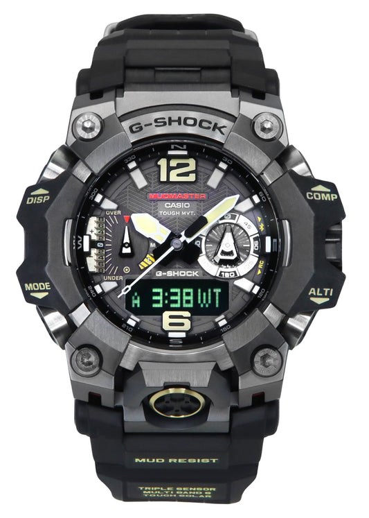 Casio G-Shock Master Of G-Land Mudmaster Analog Digital Smartphone Link Tough Solar GWG-B1000-1A 200M Men's Watch