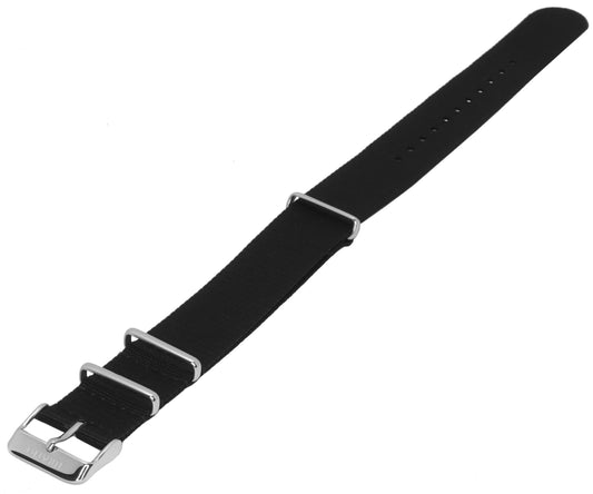 Ratio NATOR04 Black 20mm Nylon Watch Strap