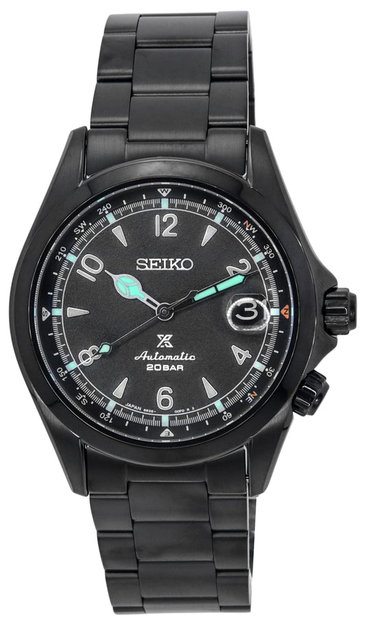 Seiko Prospex Alpinist The Black Series Limited Edition Automatic Diver's SPB337J1 200M Men's Watch