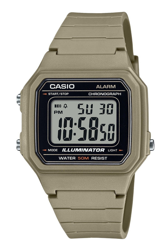 Casio Youth Digital Resin Strap Quartz W-217H-5AV Men's Watch