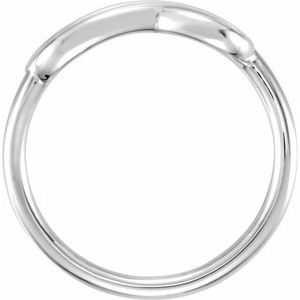 Sterling Silver Double Infinity-Inspired Ring - BN & CO JEWELRY