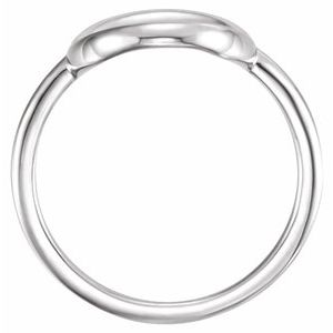 Sterling Silver Circle Ring - BN & CO JEWELRY