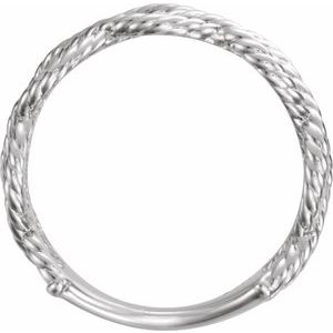 Sterling Silver Rope Ring - BN & CO JEWELRY