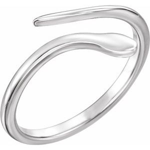 Sterling Silver Snake Ring - BN & CO JEWELRY