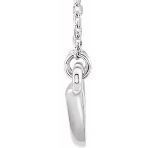 Sterling Silver Horn 16-18" Necklace - BN & CO JEWELRY