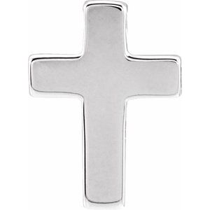 Sterling Silver Petite Cross Slide Pendant - BN & CO JEWELRY