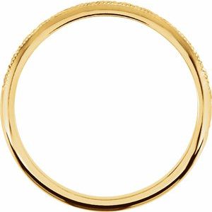 14K Yellow 2 mm Band Size 5.5 - BN & CO JEWELRY