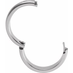Platinum 8 mm CLIQÂ® Hinged Adjustable Band Size 6.5 - BN & CO JEWELRY