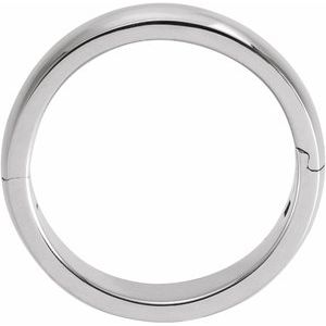 Platinum 8 mm CLIQÂ® Hinged Adjustable Band Size 6.5 - BN & CO JEWELRY