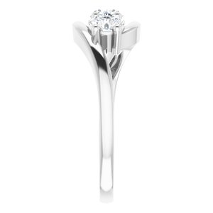 14K White 1 CTW Diamond Anniversary Ring - BN & CO JEWELRY