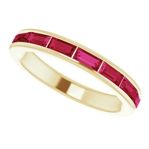 14K Yellow Natural Ruby Ring - BN & CO JEWELRY