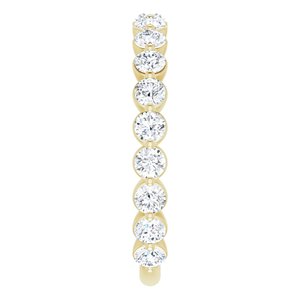 14K Yellow 1 1/6 CTW Natural Diamond Anniversary Band - BN & CO JEWELRY