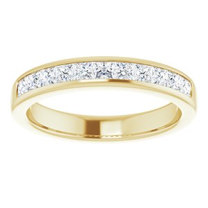 14K Yellow 1 CTW Natural Diamond Band - BN & CO JEWELRY