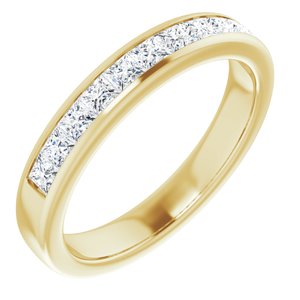 14K Yellow 1 CTW Natural Diamond Band - BN & CO JEWELRY