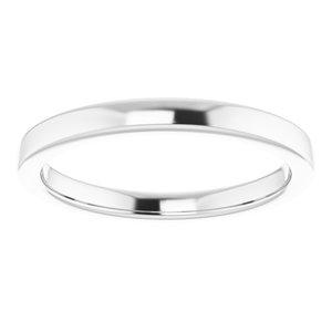 Sterling Silver Band for 4 mm Oval Ring - BN & CO JEWELRY