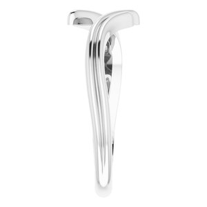 Sterling Silver Bypass Ring - BN & CO JEWELRY