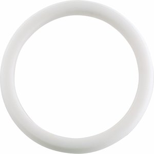 White Silicone 7 mm Dome Comfort-Fit Band - BN & CO JEWELRY