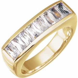 14K Yellow 1 3/4 CTW Lab-Grown Diamond Ring - BN & CO JEWELRY