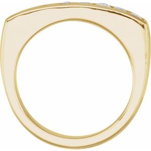 14K Yellow 1 3/4 CTW Lab-Grown Diamond Ring - BN & CO JEWELRY